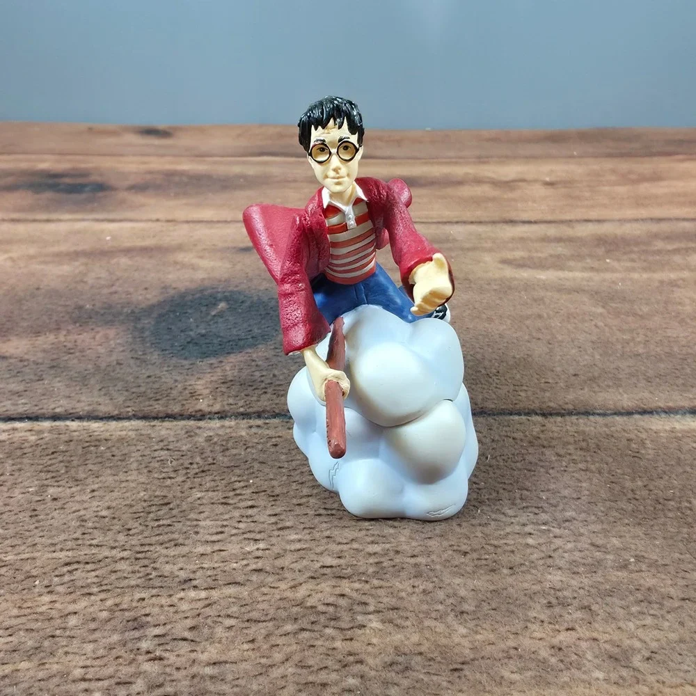 Department 56 Harry Potter Trinket Box Kids Red Good Nimbus 2000 Snitch Charm